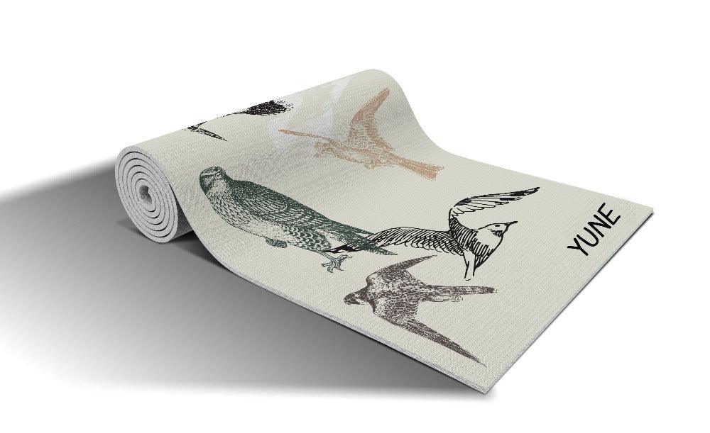 Flint Trekk Travel Yoga Mat – 5mm Reversible Non-Slip Lightweight Mat