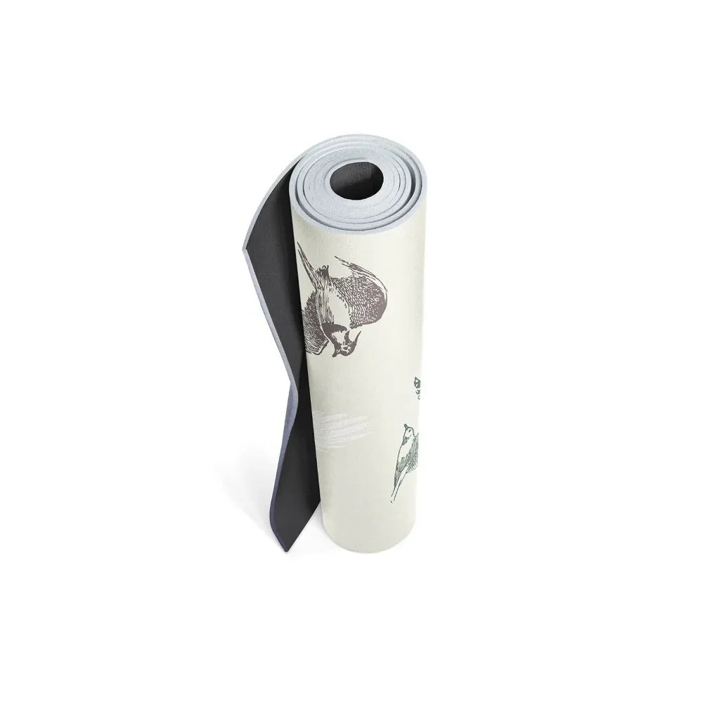 Flint Trekk Travel Yoga Mat – 5mm Reversible Non-Slip Lightweight Mat