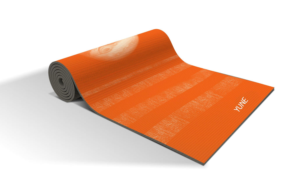 Hatsumi Trekk Travel Yoga Mat – 5mm Reversible Non-Slip Lightweight Mat