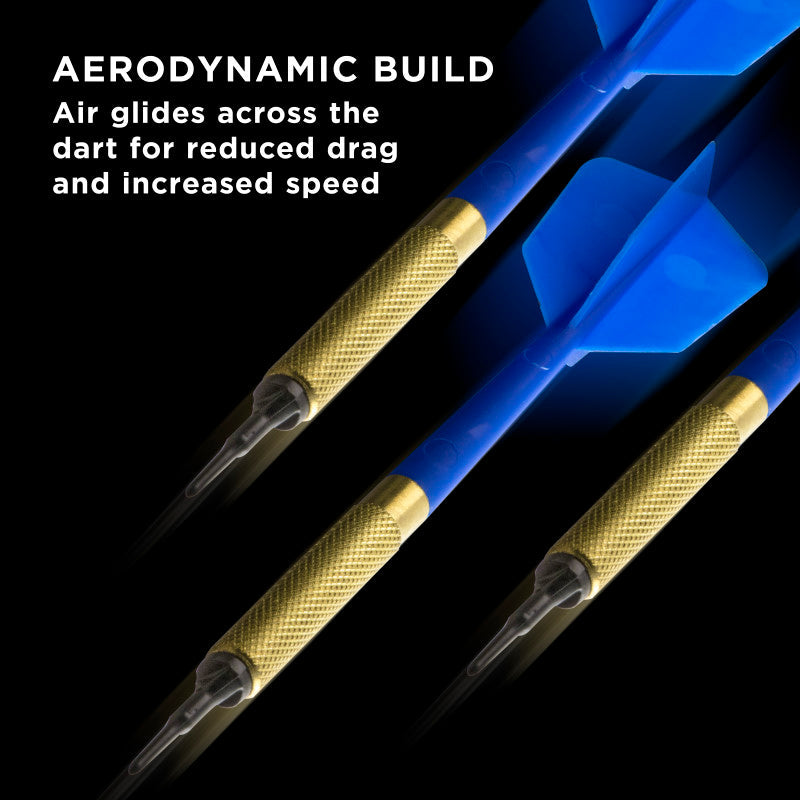 Steel Bar Darts Set of 45 | 16g Knurled Grip, 4 Colors – Game Room Ready
