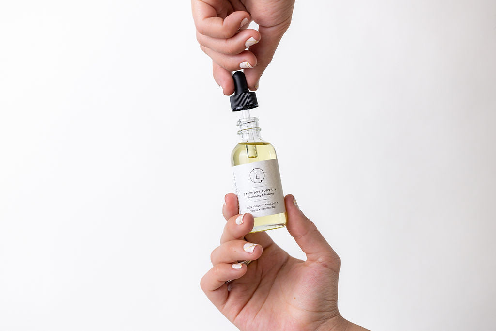 Lavender CBD Body Oil – Natural Moisturizing Skin Oil (THC Free, 2 oz)
