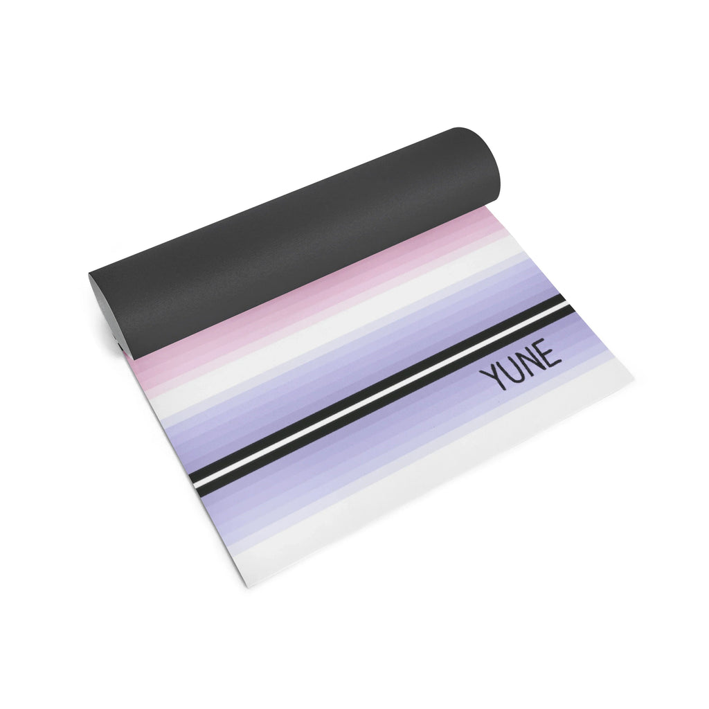 Helena Yoga Mat – 6mm Striped Non-Slip Eco-Friendly Mat