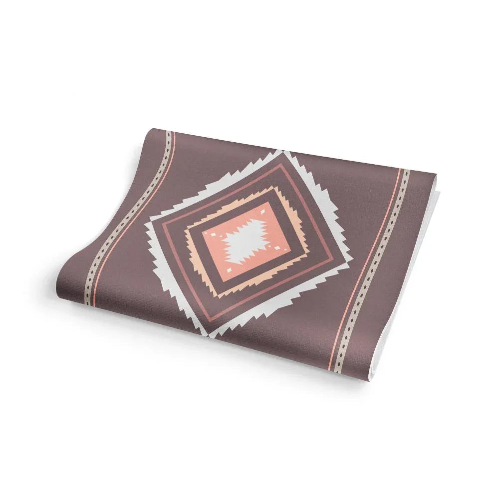 Betty Yoga Mat – 6mm Non-Slip Cushioned Cactus Print Mat