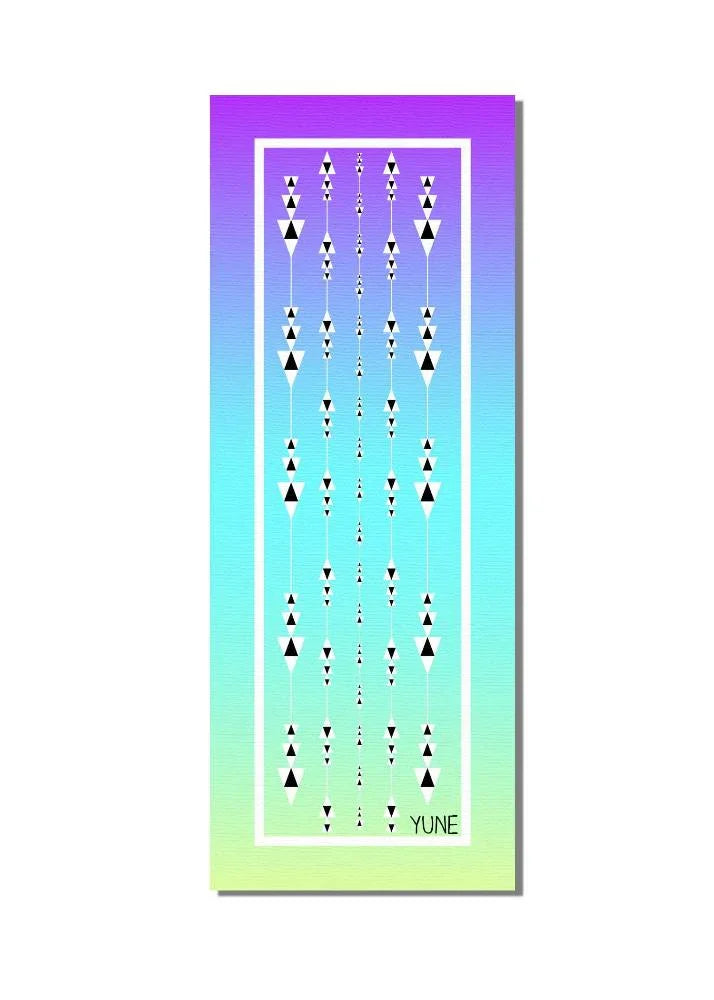 Cordelia Yoga Mat – 6mm Rainbow Non-Slip Eco-Friendly Mat