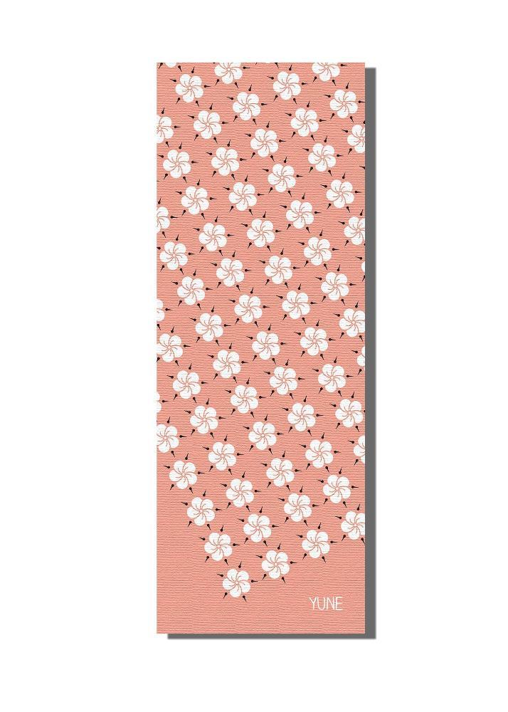 Kumiko Yoga Mat – 6mm Non-Slip Eco-Friendly Latex-Free Mat (Tan)