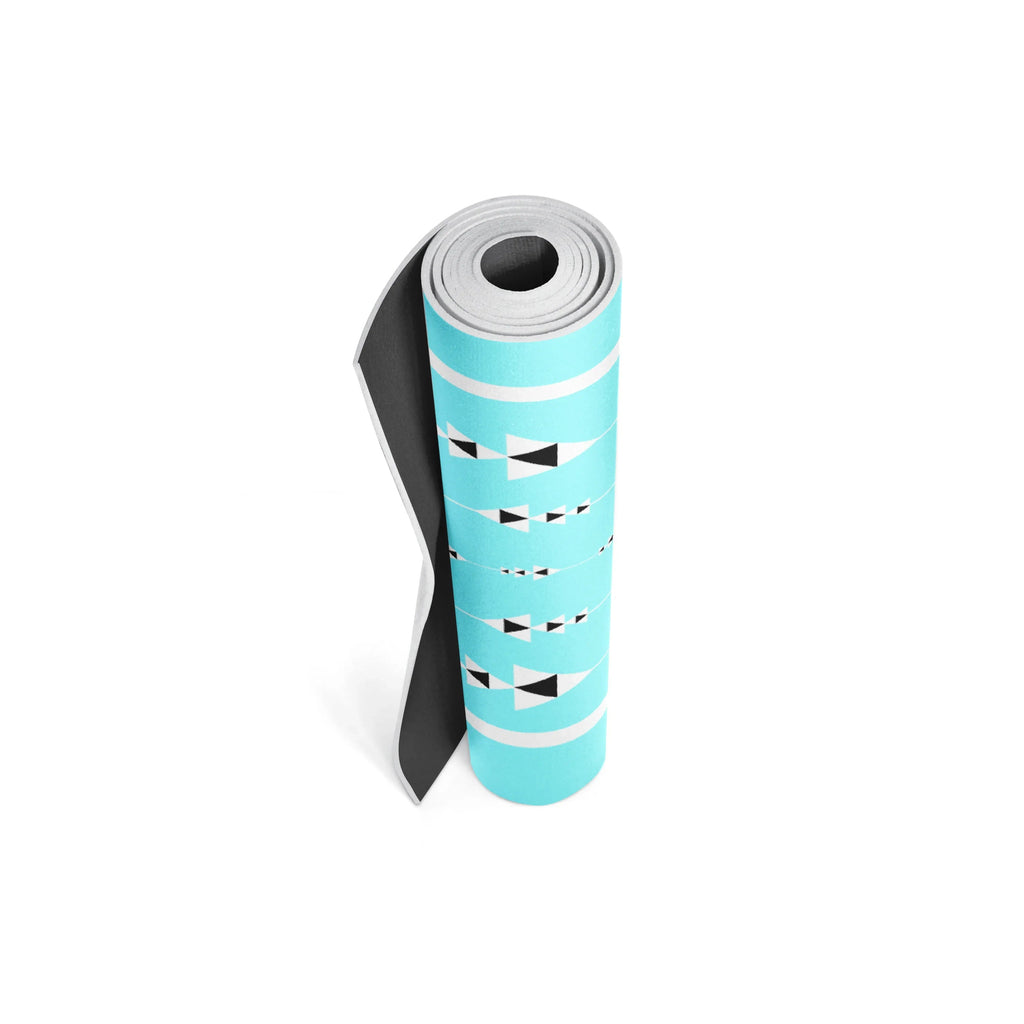 Cordelia Yoga Mat – 6mm Rainbow Non-Slip Eco-Friendly Mat