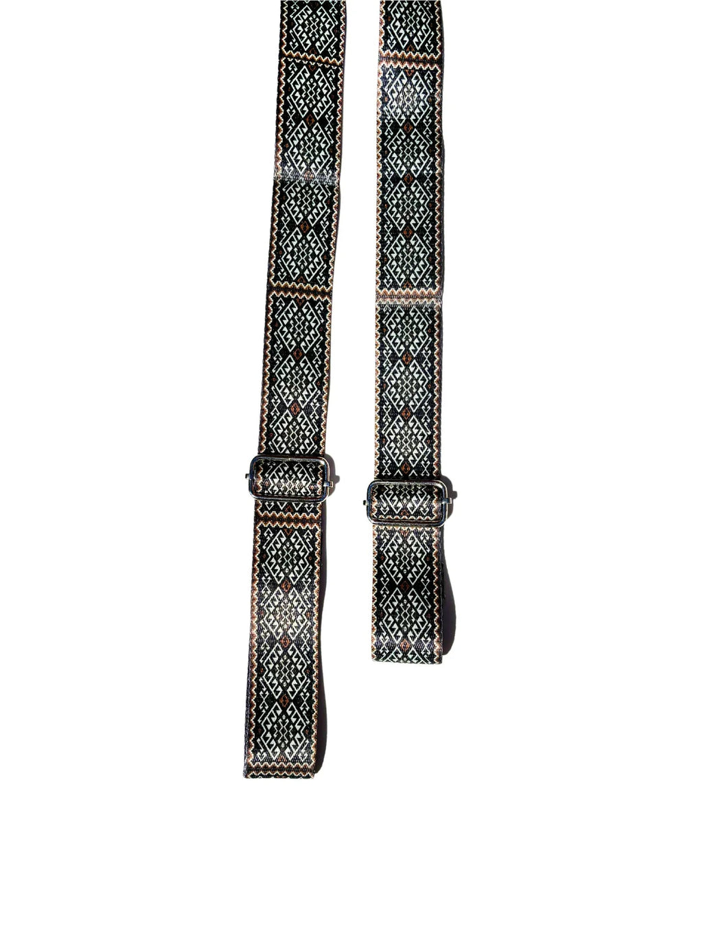 Moab Rocks Yoga Strap – Organic Cotton Stretching Strap with Metal D-Ring Buckles