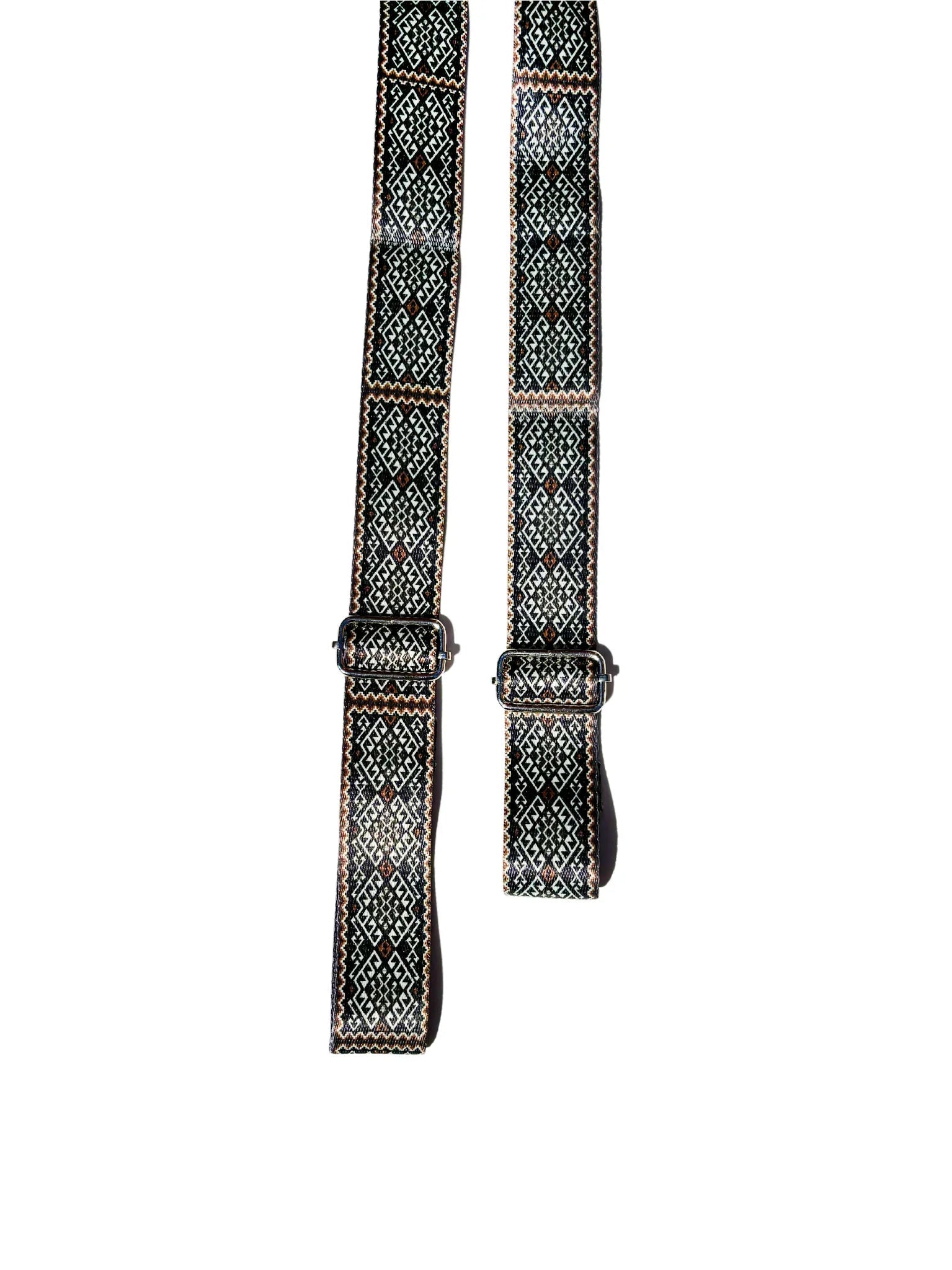 Moab Rocks Yoga Strap – Organic Cotton Stretching Strap with Metal D-Ring Buckles